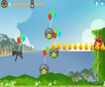 Angry Birds Balon Vurma